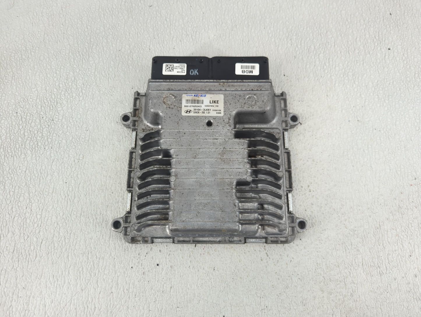 2019-2021 Genesis G70 PCM Engine Control Computer ECU ECM PCU OEM P/N:9001270253KD 39104-3LKN1 Fits Fits 2019 2020 2021 OEM 