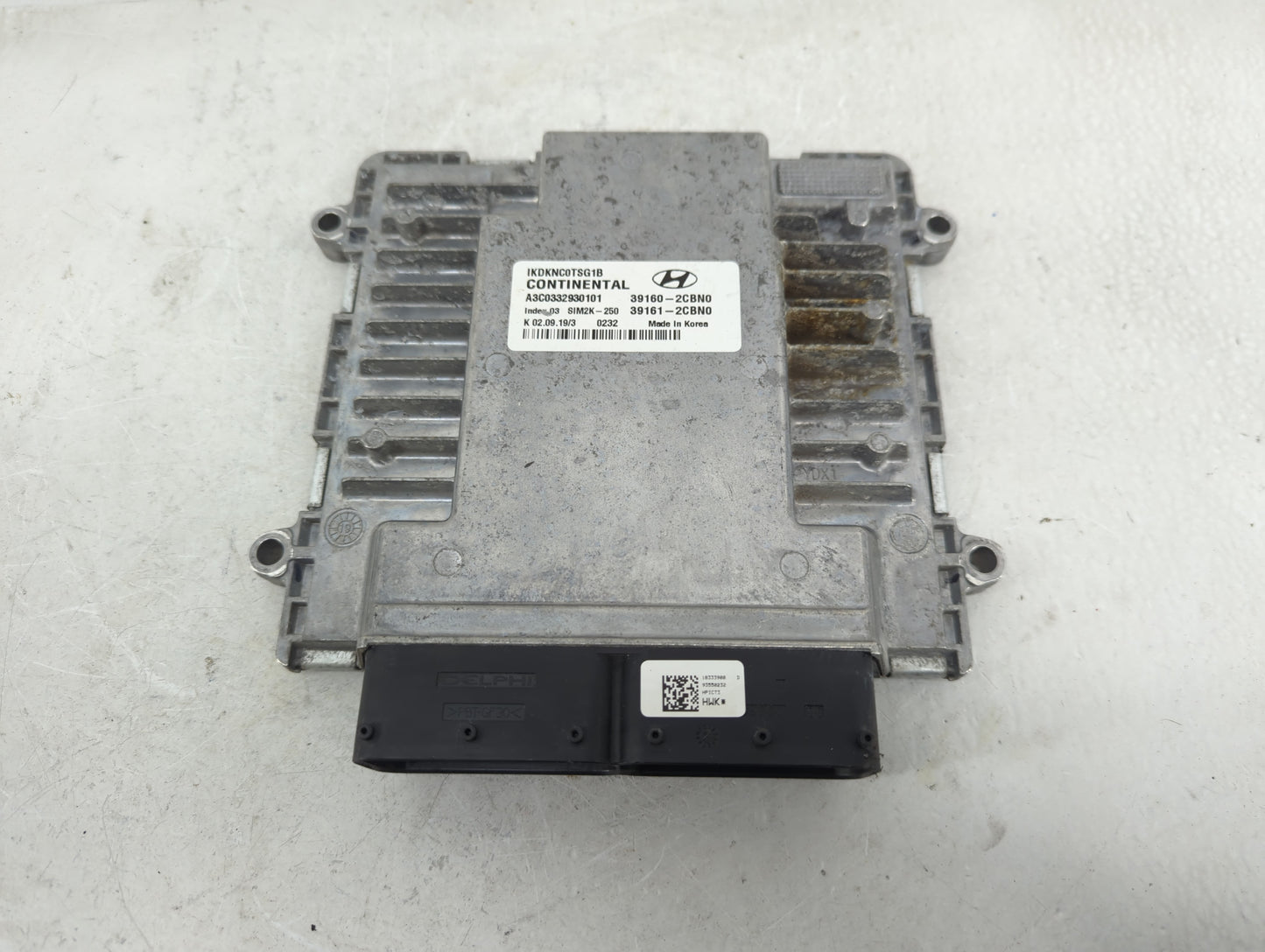 2019-2021 Genesis G70 PCM Engine Control Computer ECU ECM PCU OEM P/N:39161-2CBN0 39160-2CBN0 Fits Fits 2019 2020 2021 OEM U