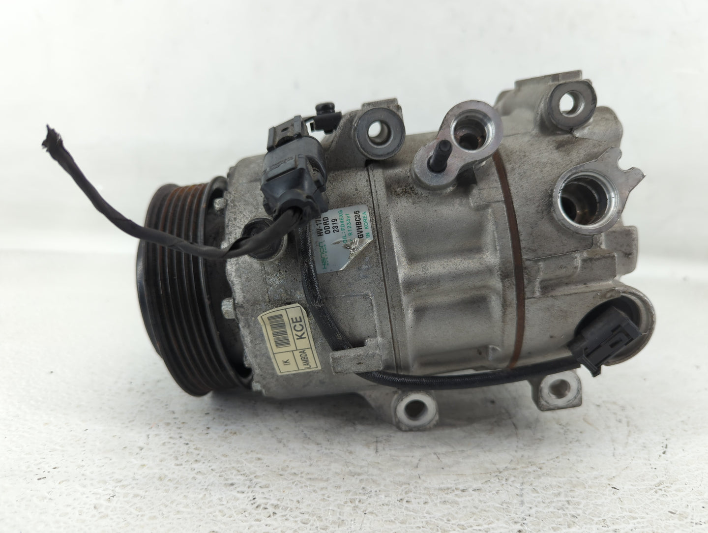 2019-2021 Genesis G70 Air Conditioning A/c Ac Compressor Oem - Oemusedautoparts1.com
