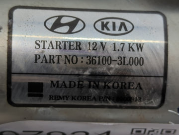 2019-2021 Genesis G70 Car Starter Motor Solenoid OEM P/N:36100-3L000 Fits Fits 2015 2016 2017 2018 2019 2020 2021 OEM Used Auto Parts