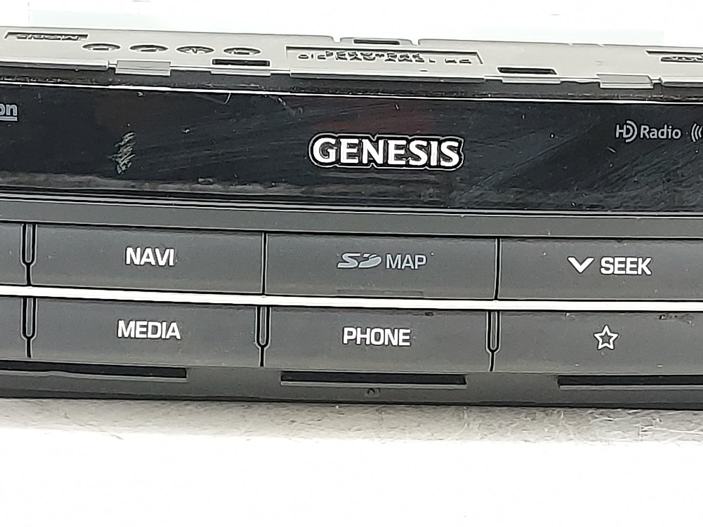 2020 Genesis G80 Radio AM FM Cd Player Receiver Replacement P/N:96560-B1EW14X AT242B1AN, TQ8-AT242B1AN Fits OEM Used Auto Pa