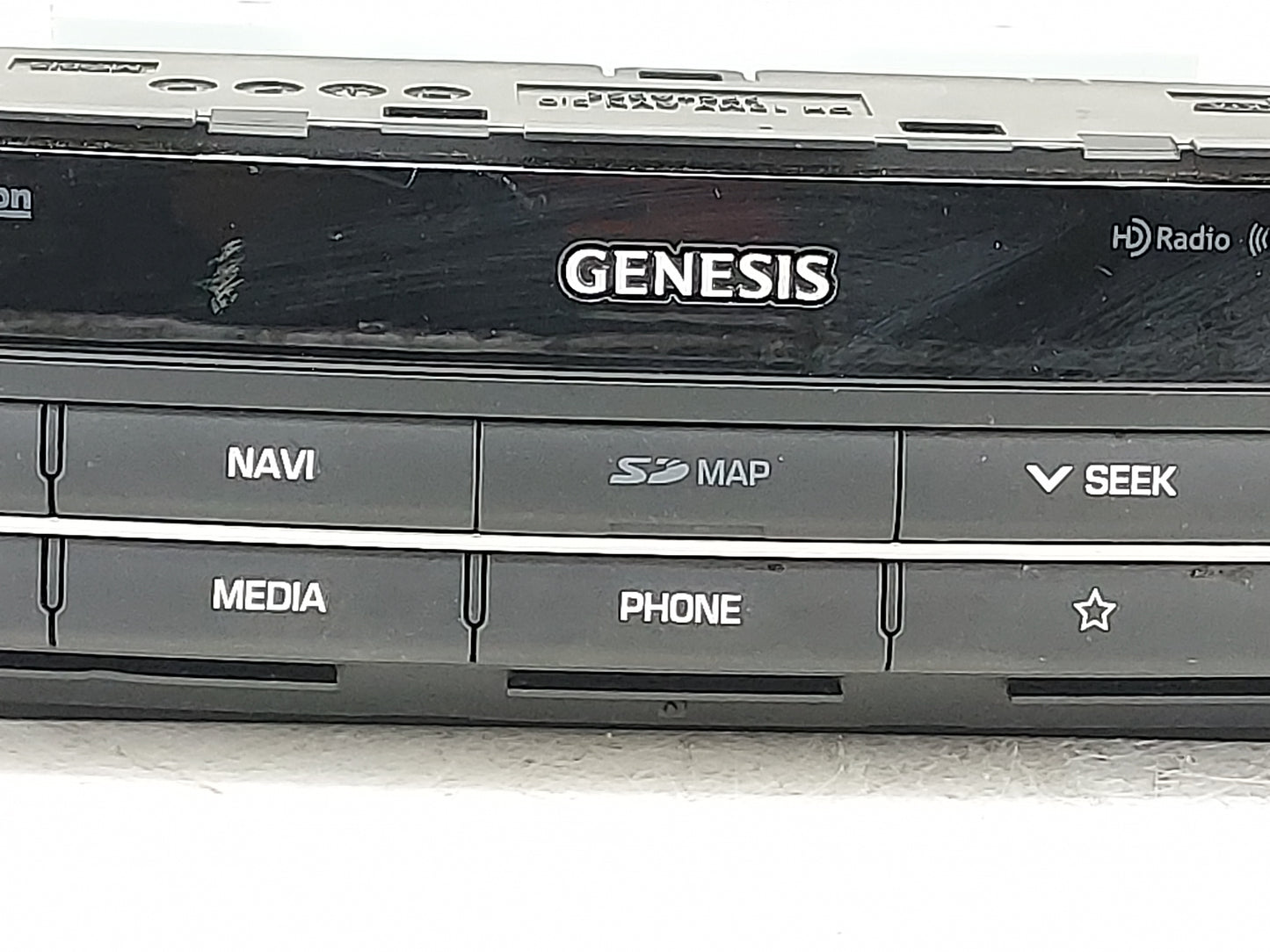 2020 Genesis G80 Radio AM FM Cd Player Receiver Replacement P/N:96560-B1EW14X AT242B1AN, TQ8-AT242B1AN Fits OEM Used Auto Pa