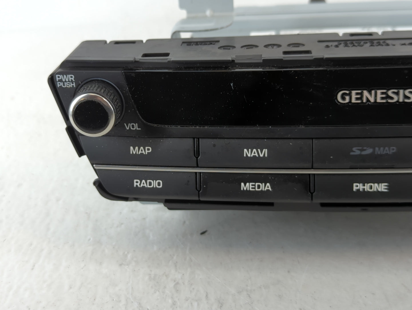 2019-2020 Genesis G80 Radio AM FM Cd Player Receiver Replacement P/N:96560-B1EV14X Fits Fits 2019 2020 OEM Used Auto Parts -