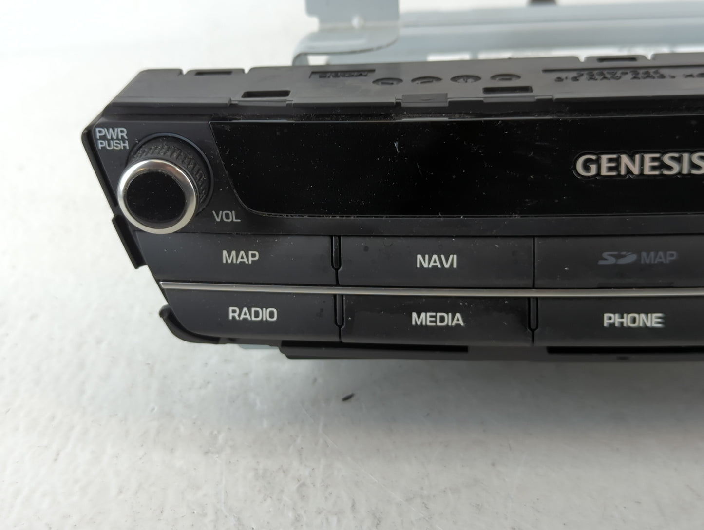 2019-2020 Genesis G80 Radio AM FM Cd Player Receiver Replacement P/N:96560-B1EV14X Fits Fits 2019 2020 OEM Used Auto Parts -