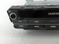 2019-2020 Genesis G80 Radio AM FM Cd Player Receiver Replacement P/N:96560-B1EV14X Fits Fits 2019 2020 OEM Used Auto Parts -