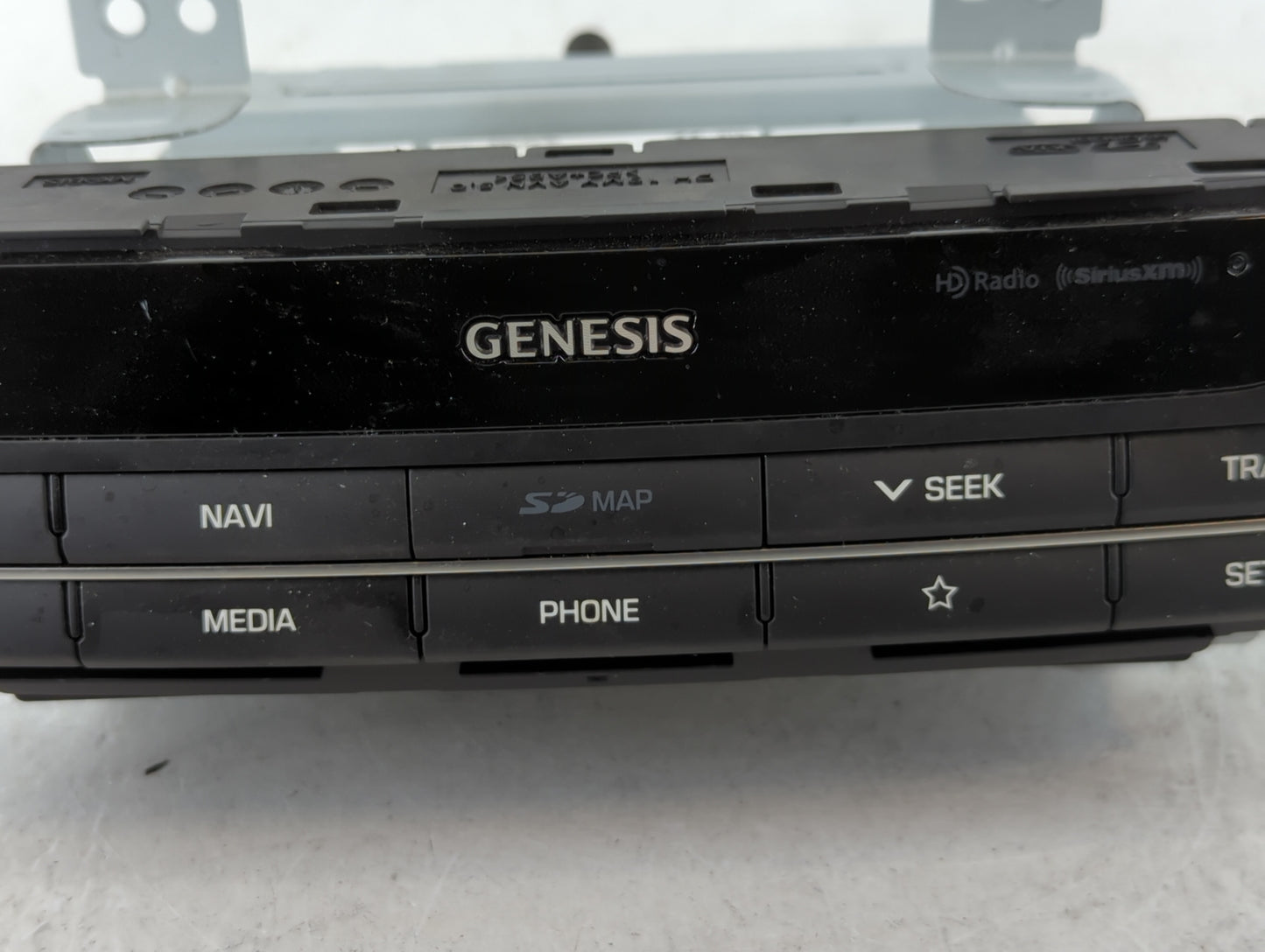 2019-2020 Genesis G80 Radio AM FM Cd Player Receiver Replacement P/N:96560-B1EV14X Fits Fits 2019 2020 OEM Used Auto Parts -