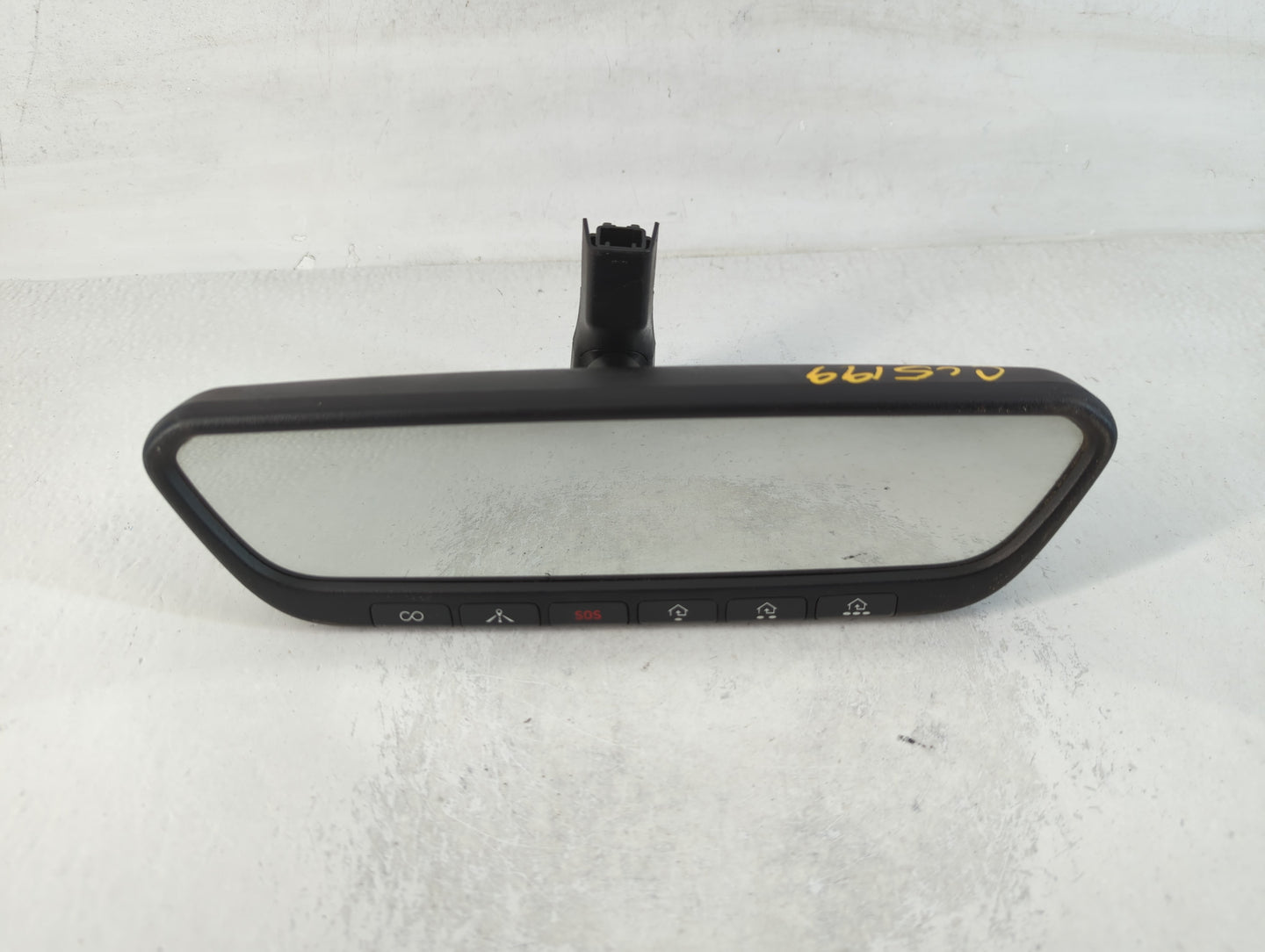 2020 Genesis G80 Interior Rear View Mirror Replacement OEM P/N:E11048602 Fits Fits 2019 2021 OEM Used Auto Parts - Oemusedau