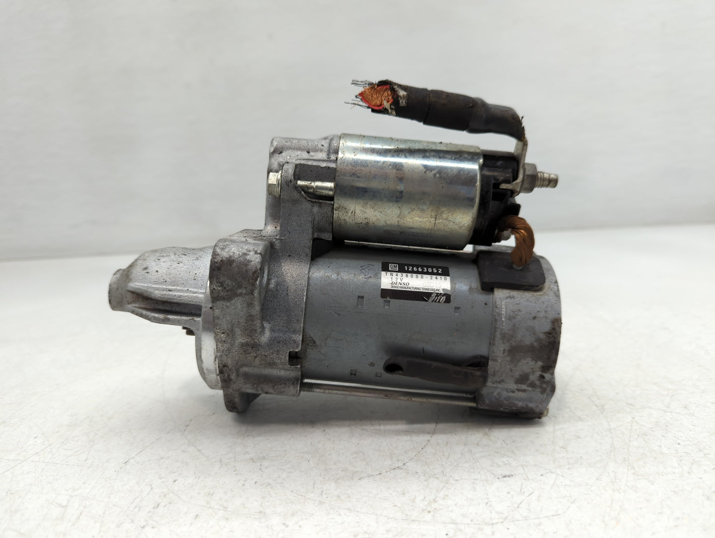 2017-2021 Gmc Acadia Car Starter Motor Solenoid OEM P/N:TN438000-2410 12663052 Fits Fits 2015 2016 2017 2018 2019 2020 2021 