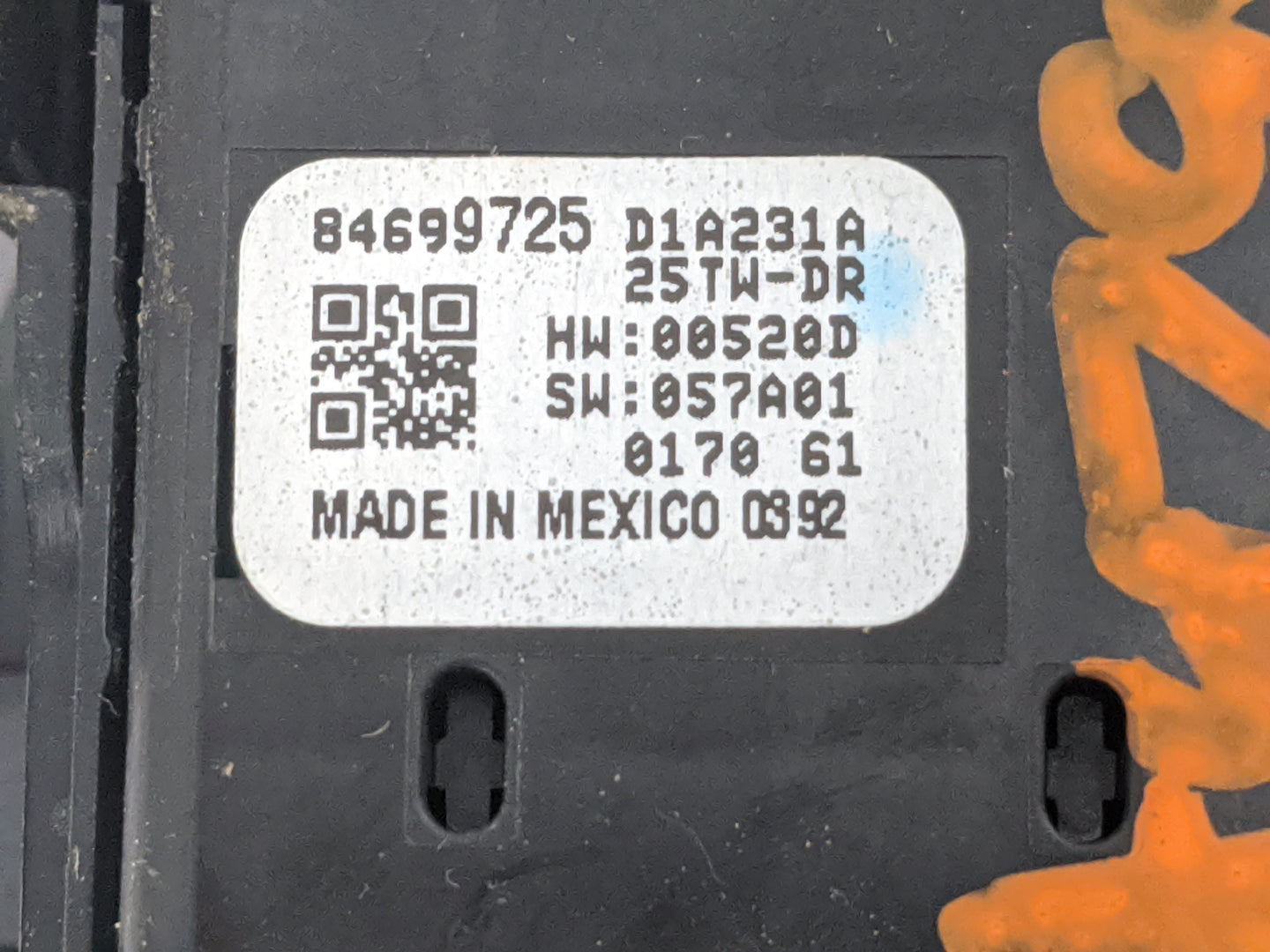 2019-2022 Gmc Sierra 1500 Master Power Window Switch Replacement Driver Side Left P/N:84699725 Fits Fits 2019 2020 2021 2022