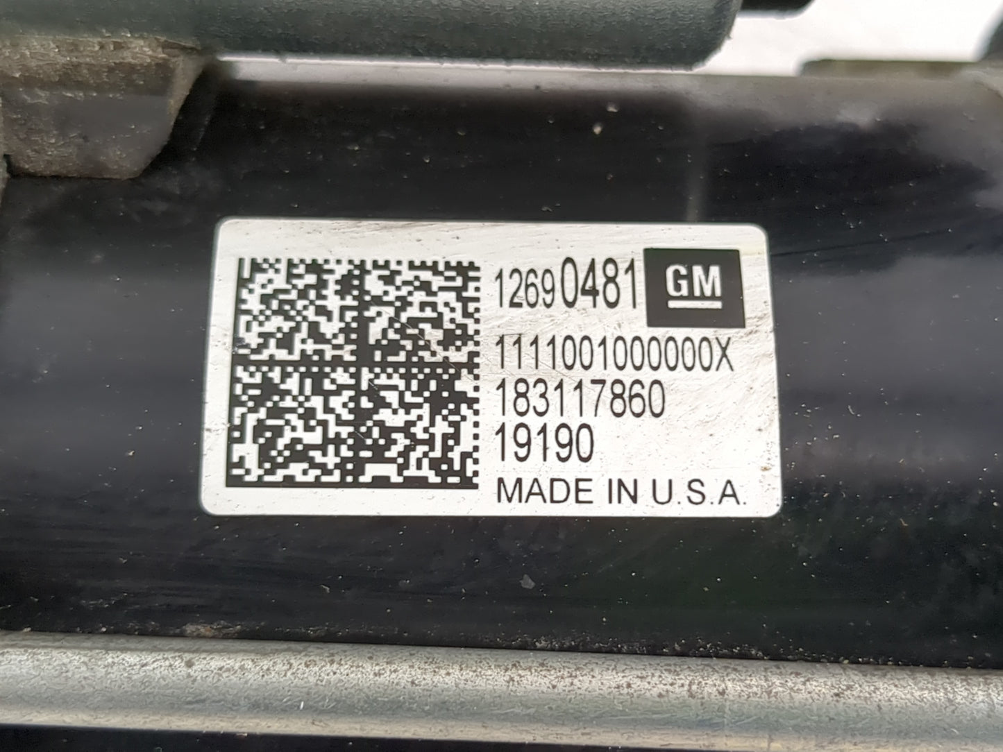 2018-2022 Gmc Terrain Car Starter Motor Solenoid OEM P/N:12690481 Fits Fits 2017 2018 2019 2020 2021 2022 OEM Used Auto Part