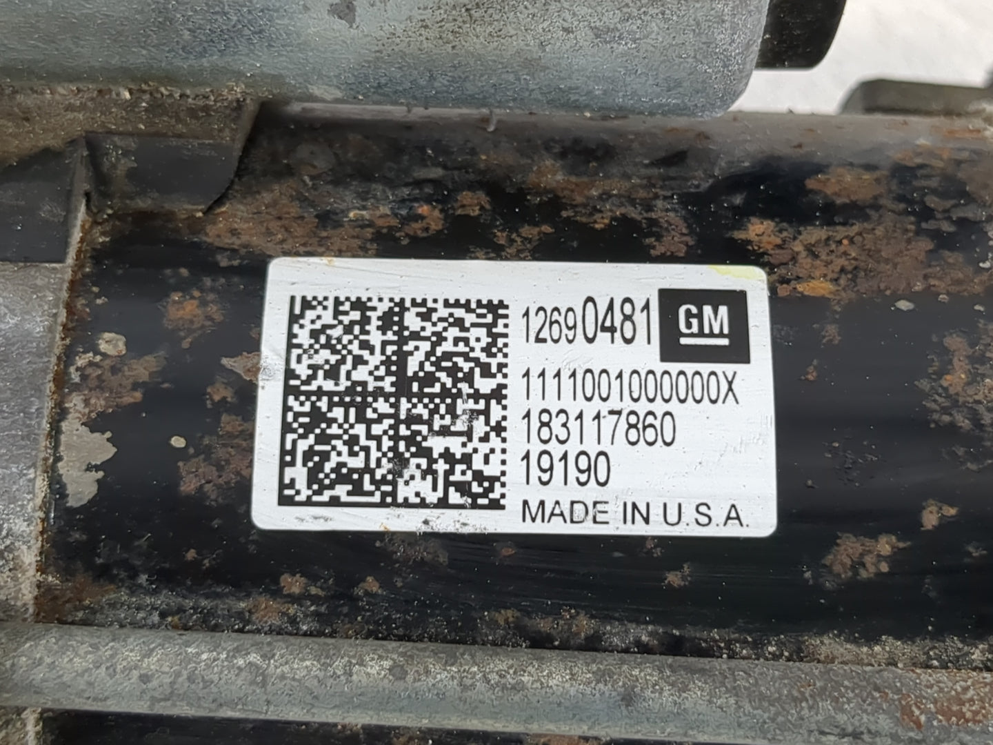 2018-2022 Gmc Terrain Car Starter Motor Solenoid OEM P/N:12690481 Fits Fits 2017 2018 2019 2020 2021 2022 OEM Used Auto Part