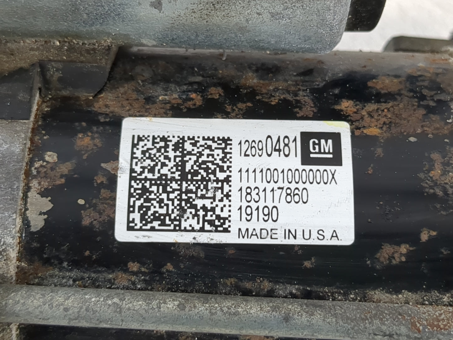 2018-2022 Gmc Terrain Car Starter Motor Solenoid OEM P/N:12690481 Fits Fits 2017 2018 2019 2020 2021 2022 OEM Used Auto Part