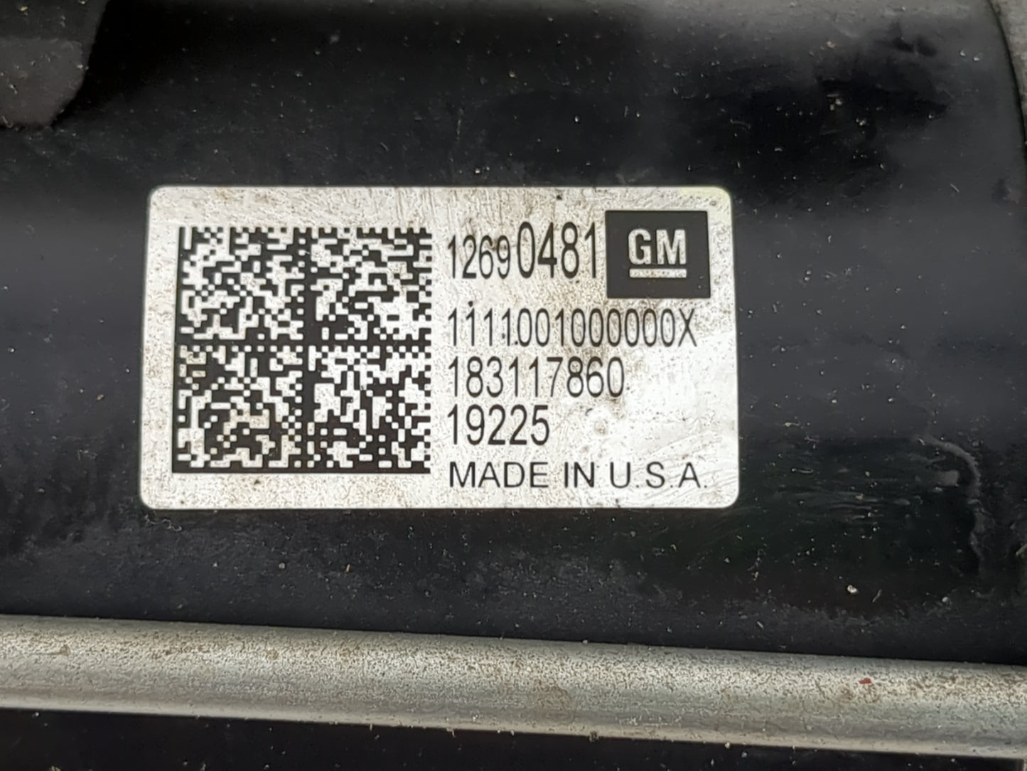 2018-2022 Gmc Terrain Car Starter Motor Solenoid OEM P/N:12690481 Fits Fits 2017 2018 2019 2020 2021 2022 OEM Used Auto Part