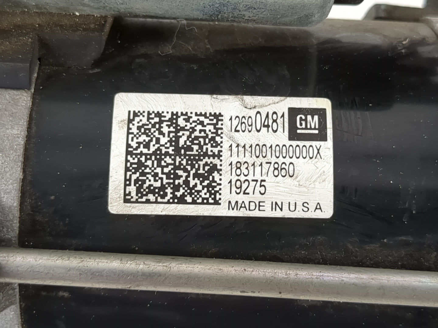 2018-2022 Gmc Terrain Car Starter Motor Solenoid OEM P/N:12690481 Fits Fits 2017 2018 2019 2020 2021 2022 OEM Used Auto Part