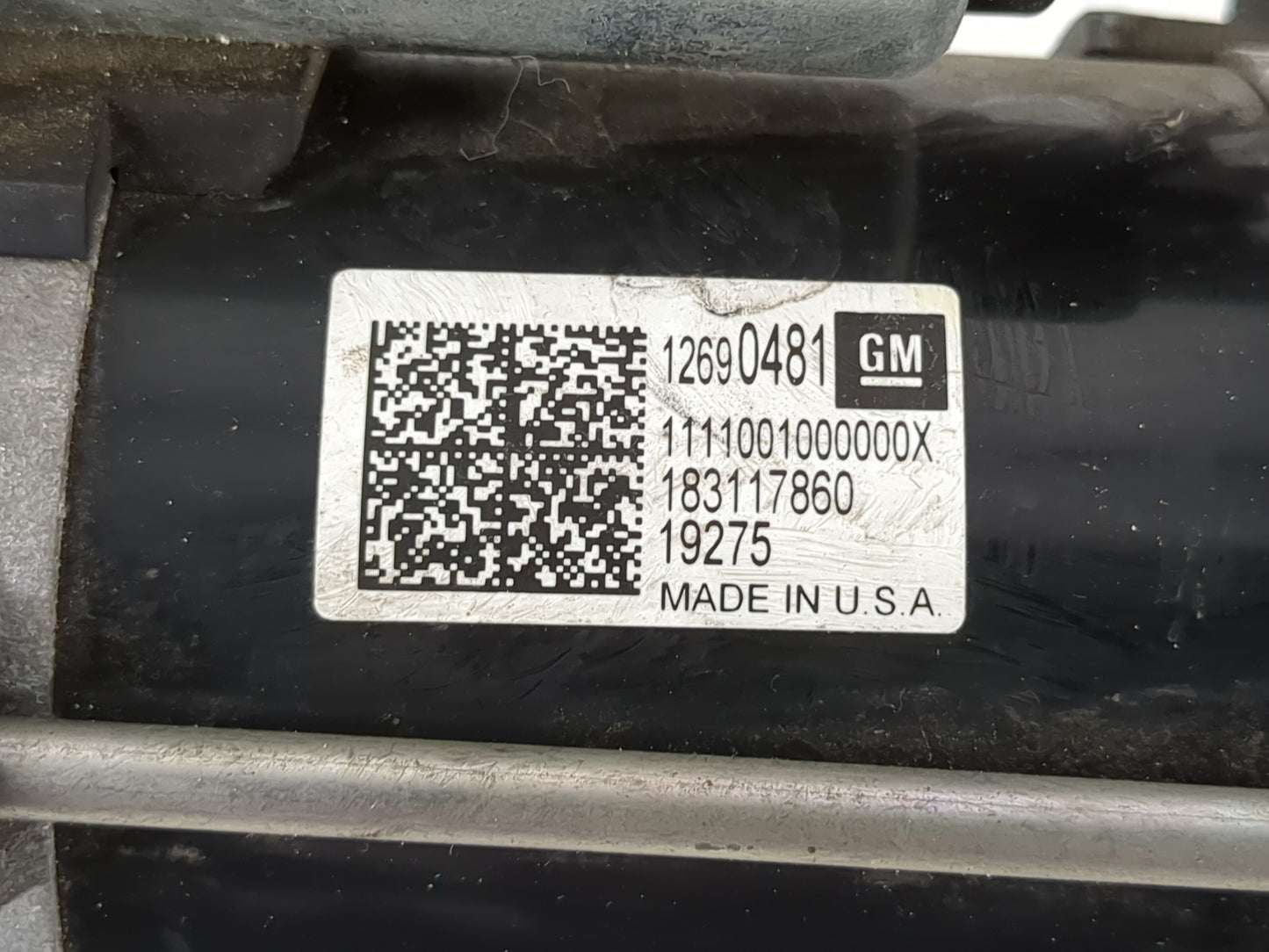 2018-2022 Gmc Terrain Car Starter Motor Solenoid OEM P/N:12690481 Fits Fits 2017 2018 2019 2020 2021 2022 OEM Used Auto Part