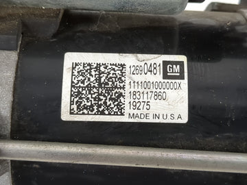 2018-2022 Gmc Terrain Car Starter Motor Solenoid OEM P/N:12690481 Fits Fits 2017 2018 2019 2020 2021 2022 OEM Used Auto Parts