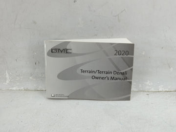 2020 Gmc Terrain Owners Manual Book Guide P/N:84314746 OEM Used Auto Parts - Oemusedautoparts1.com