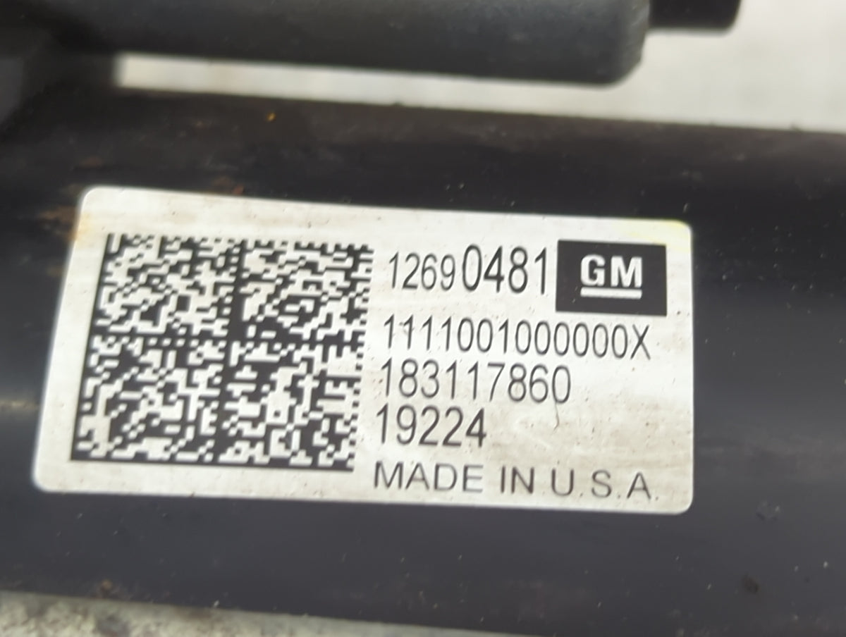 2018-2022 Gmc Terrain Car Starter Motor Solenoid OEM P/N:12690481 Fits Fits 2017 2018 2019 2020 2021 2022 OEM Used Auto Part