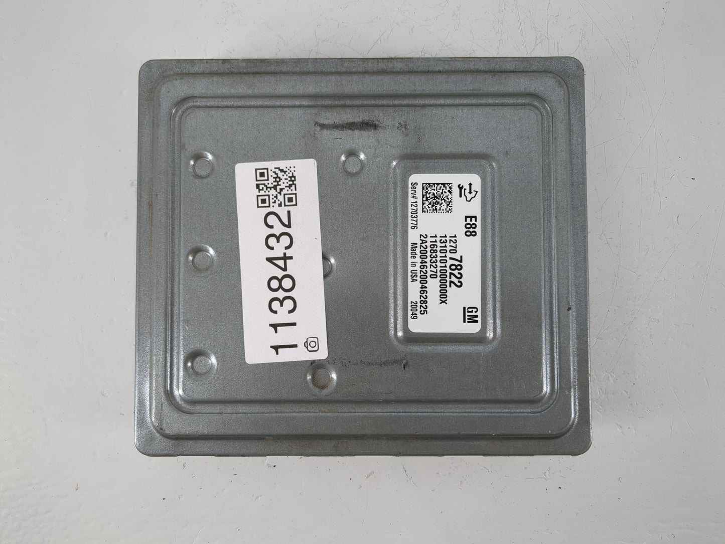 2020-2022 Gmc Terrain PCM Engine Control Computer ECU ECM PCU OEM P/N:12707822 Fits Fits 2020 2021 2022 OEM Used Auto Parts 