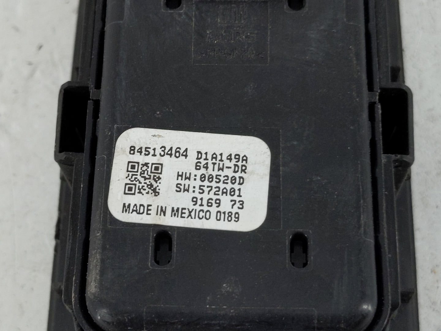 2020 Gmc Terrain Master Power Window Switch Replacement Driver Side Left P/N:84513464 Fits Fits 2016 2017 2018 2019 2021 202