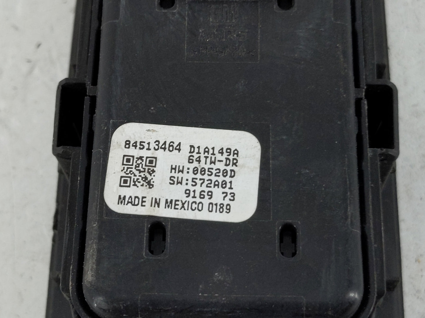 2020 Gmc Terrain Master Power Window Switch Replacement Driver Side Left P/N:84513464 Fits Fits 2016 2017 2018 2019 2021 202