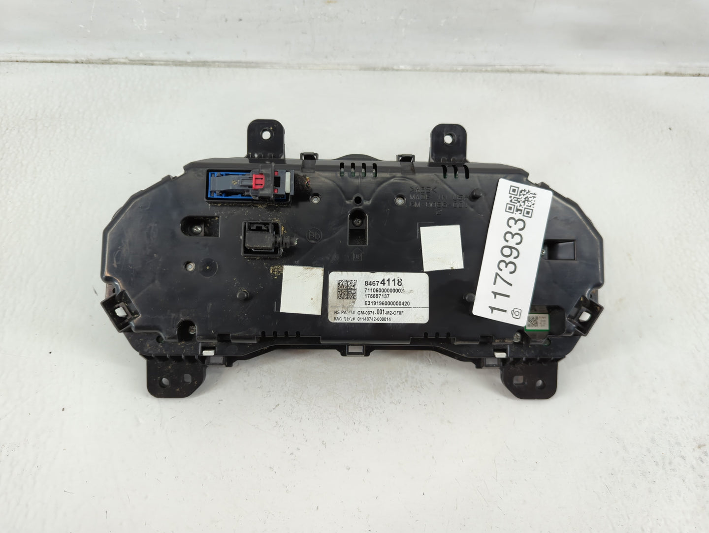 2020-2021 Gmc Terrain Instrument Cluster Speedometer Gauges P/N:84674118 Fits Fits 2020 2021 OEM Used Auto Parts - Oemusedau