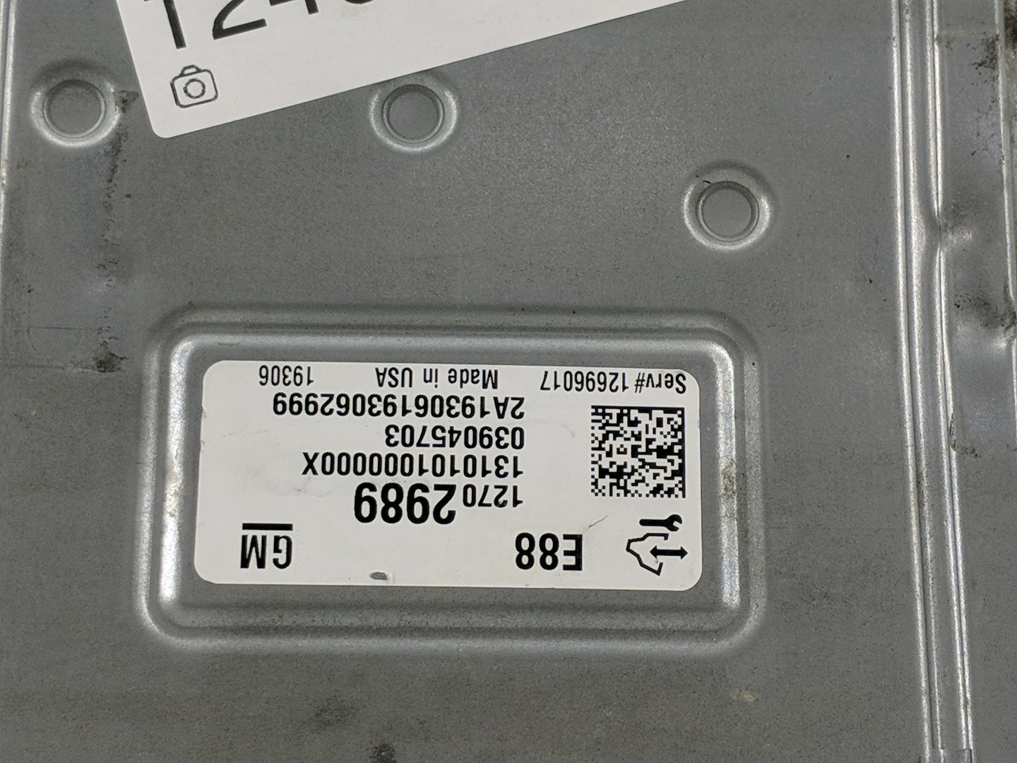 2020-2022 Gmc Terrain PCM Engine Control Computer ECU ECM PCU OEM P/N:12702989 Fits Fits 2020 2021 2022 OEM Used Auto Parts 