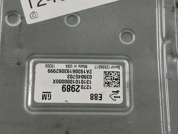 2020-2022 Gmc Terrain PCM Engine Control Computer ECU ECM PCU OEM P/N:12702989 Fits Fits 2020 2021 2022 OEM Used Auto Parts