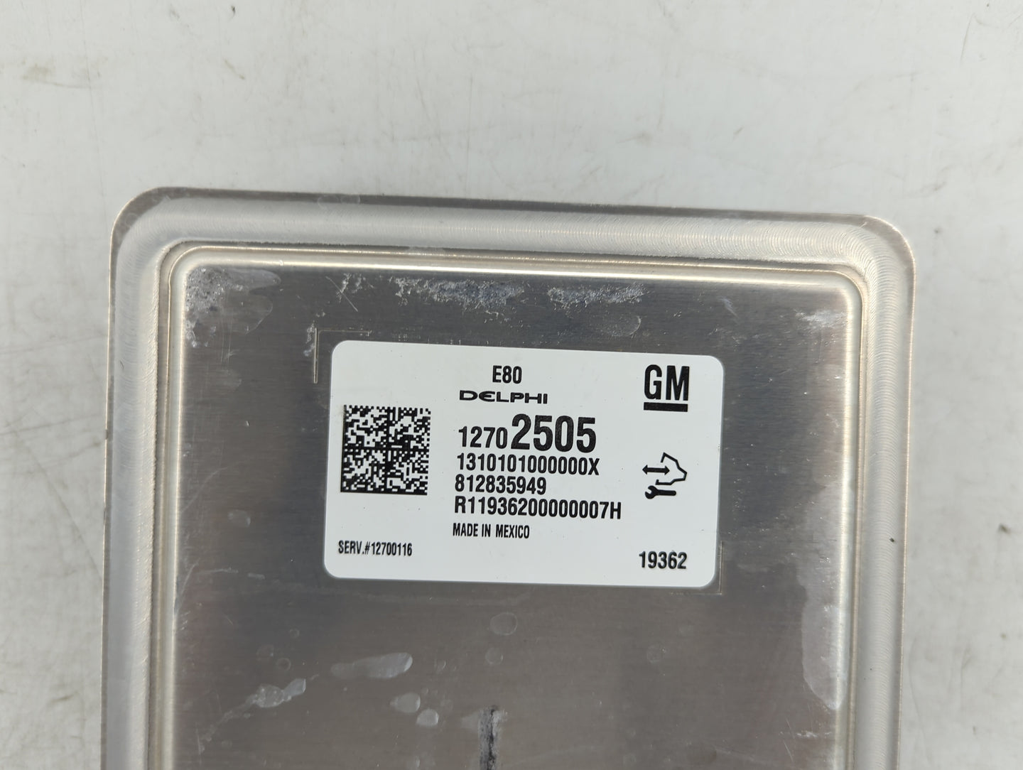 2018-2020 Gmc Terrain PCM Engine Control Computer ECU ECM PCU OEM P/N:812835949 12702505 Fits Fits 2017 2018 2019 2020 2021 