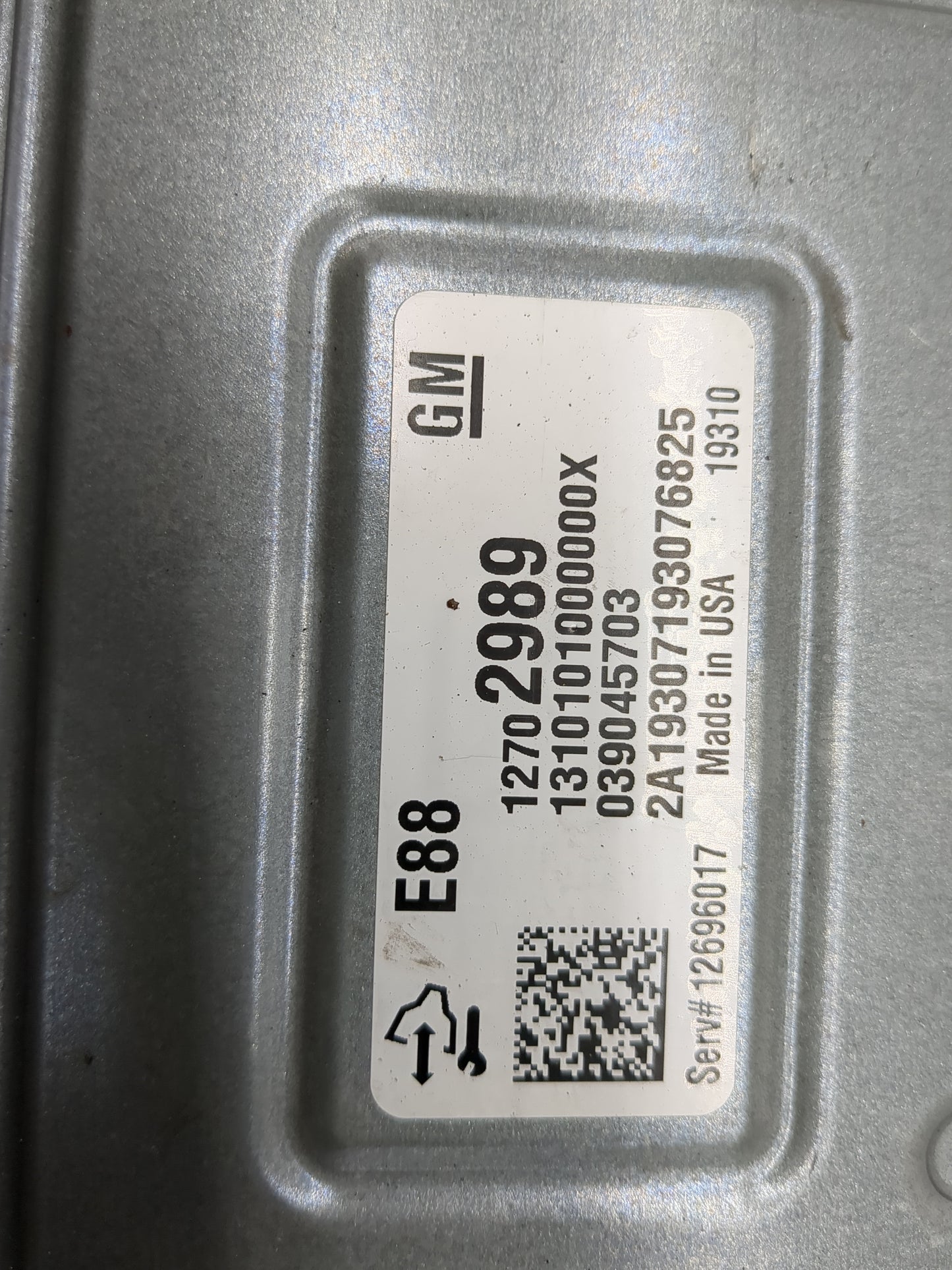 2020-2022 Gmc Terrain PCM Engine Control Computer ECU ECM PCU OEM P/N:12702989 Fits Fits 2020 2021 2022 OEM Used Auto Parts 