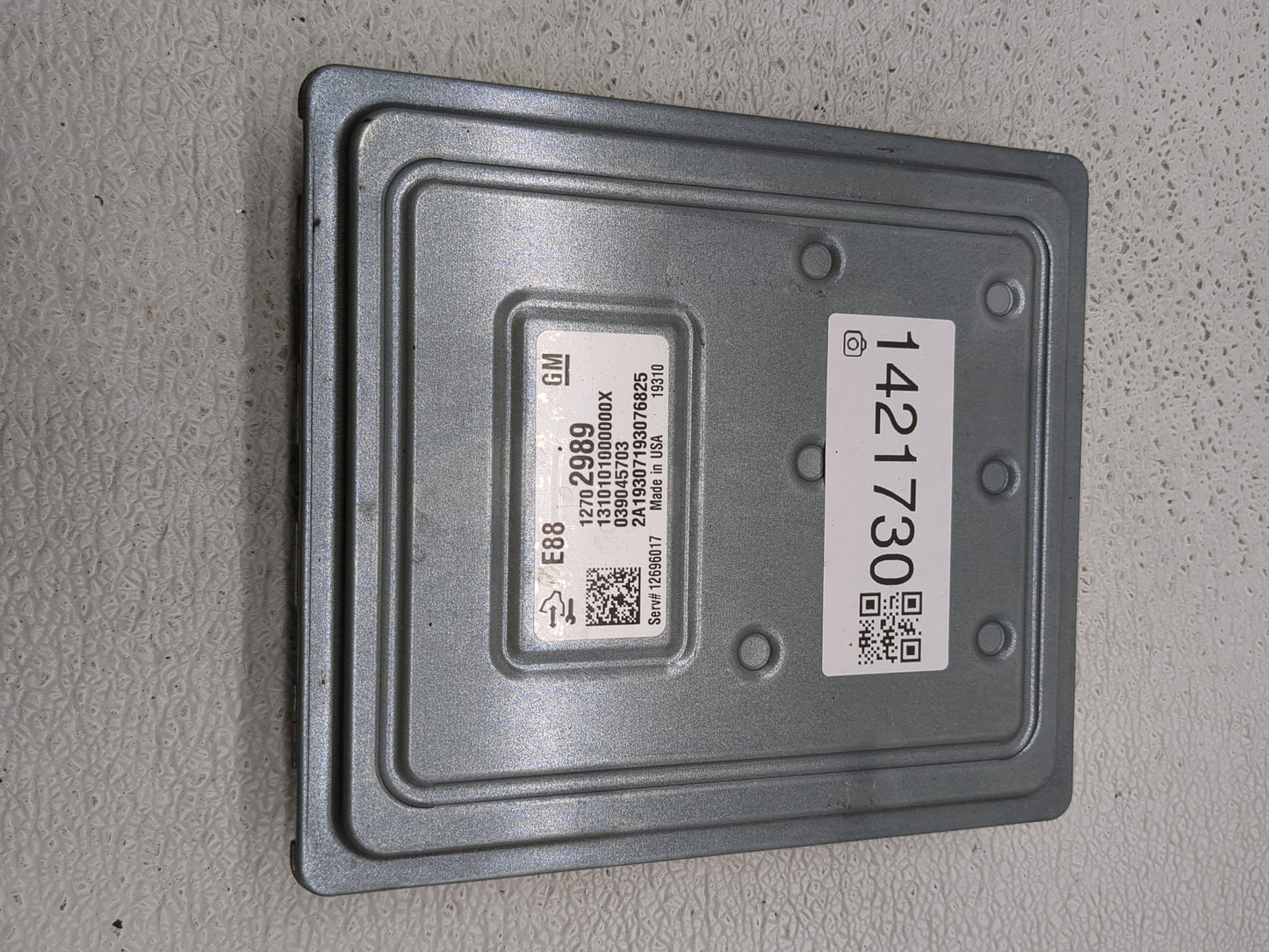 2020-2022 Gmc Terrain PCM Engine Control Computer ECU ECM PCU OEM P/N:12702989 Fits Fits 2020 2021 2022 OEM Used Auto Parts 