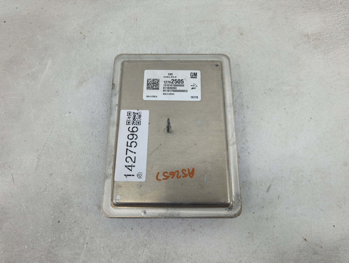 2018-2020 Gmc Terrain PCM Engine Control Computer ECU ECM PCU OEM P/N:12702505 12700116 Fits Fits 2017 2018 2019 2020 2021 2