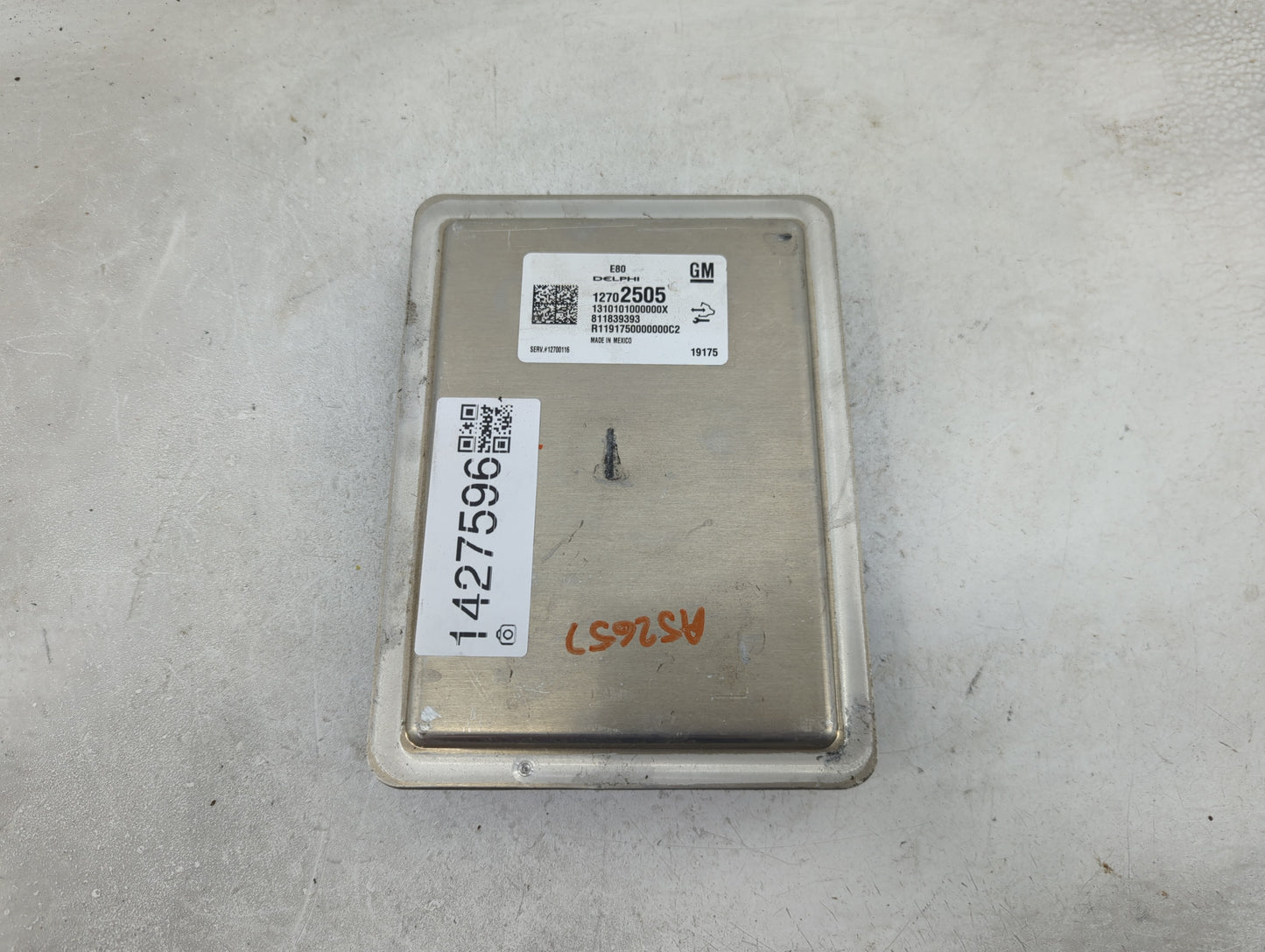 2018-2020 Gmc Terrain PCM Engine Control Computer ECU ECM PCU OEM P/N:12702505 12700116 Fits Fits 2017 2018 2019 2020 2021 2