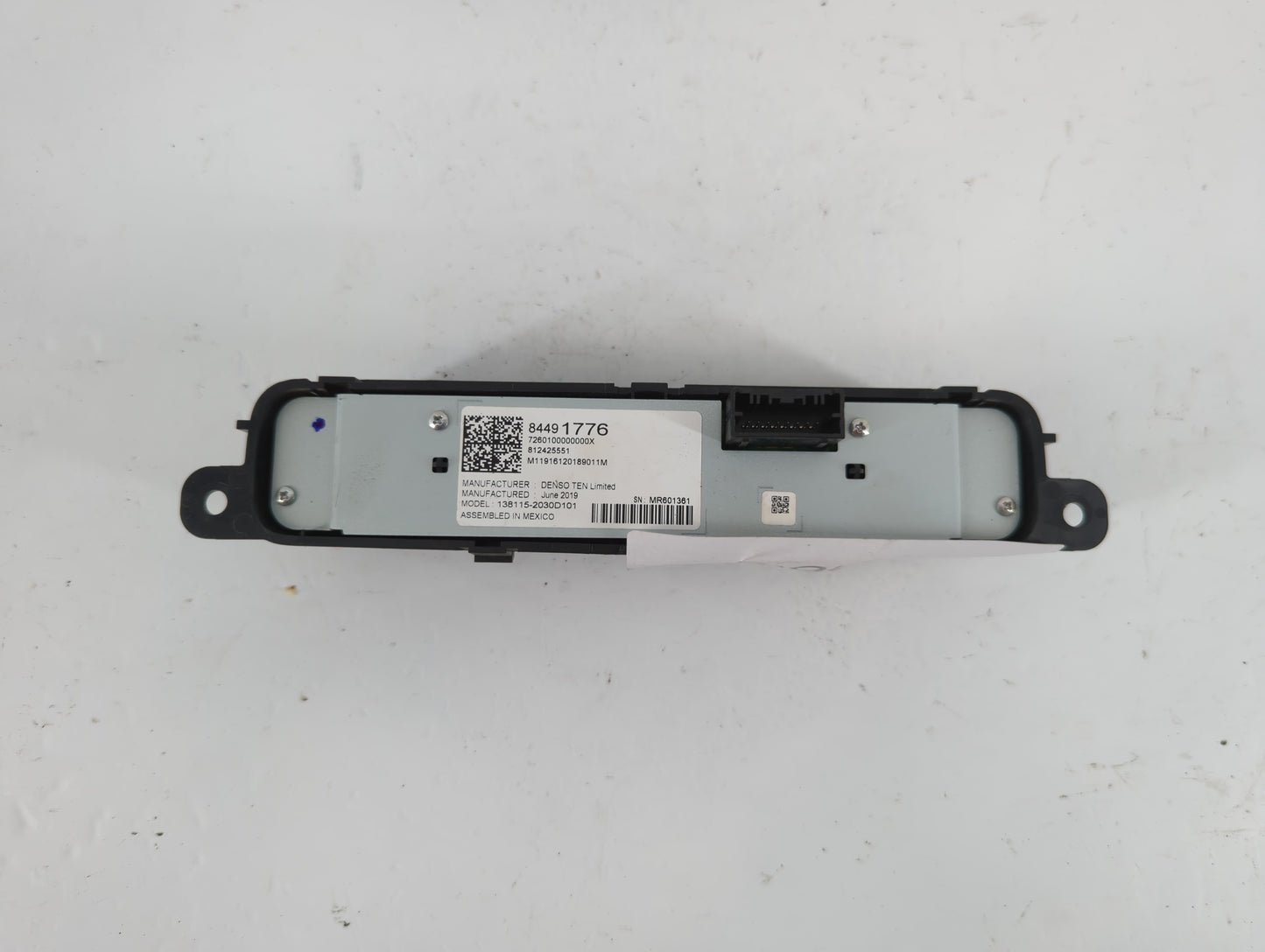 2018-2021 Gmc Terrain Radio AM FM Cd Player Receiver Replacement P/N:84491776 Fits Fits 2018 2019 2020 2021 OEM Used Auto Pa