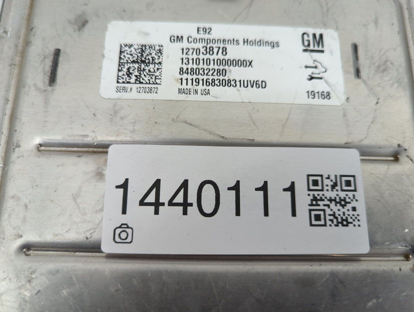 2019-2020 Gmc Yukon PCM Engine Control Computer ECU ECM PCU OEM P/N:12703878 12703872 Fits Fits 2018 2019 2020 2021 OEM Used