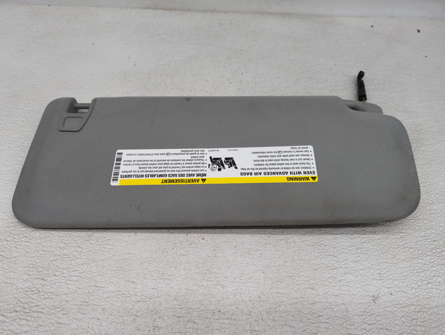 2020 Gmc Yukon Xl 1500 Sun Visor Shade Replacement Driver Left Mirror Fits Fits 2015 2016 2017 2018 2019 OEM Used Auto Parts