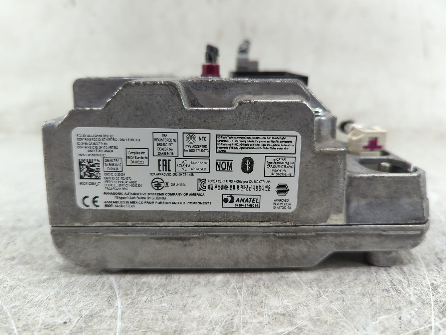 2020 Gndche Grand Cherokee Radio Speaker Amplifier - Oemusedautoparts1.com
