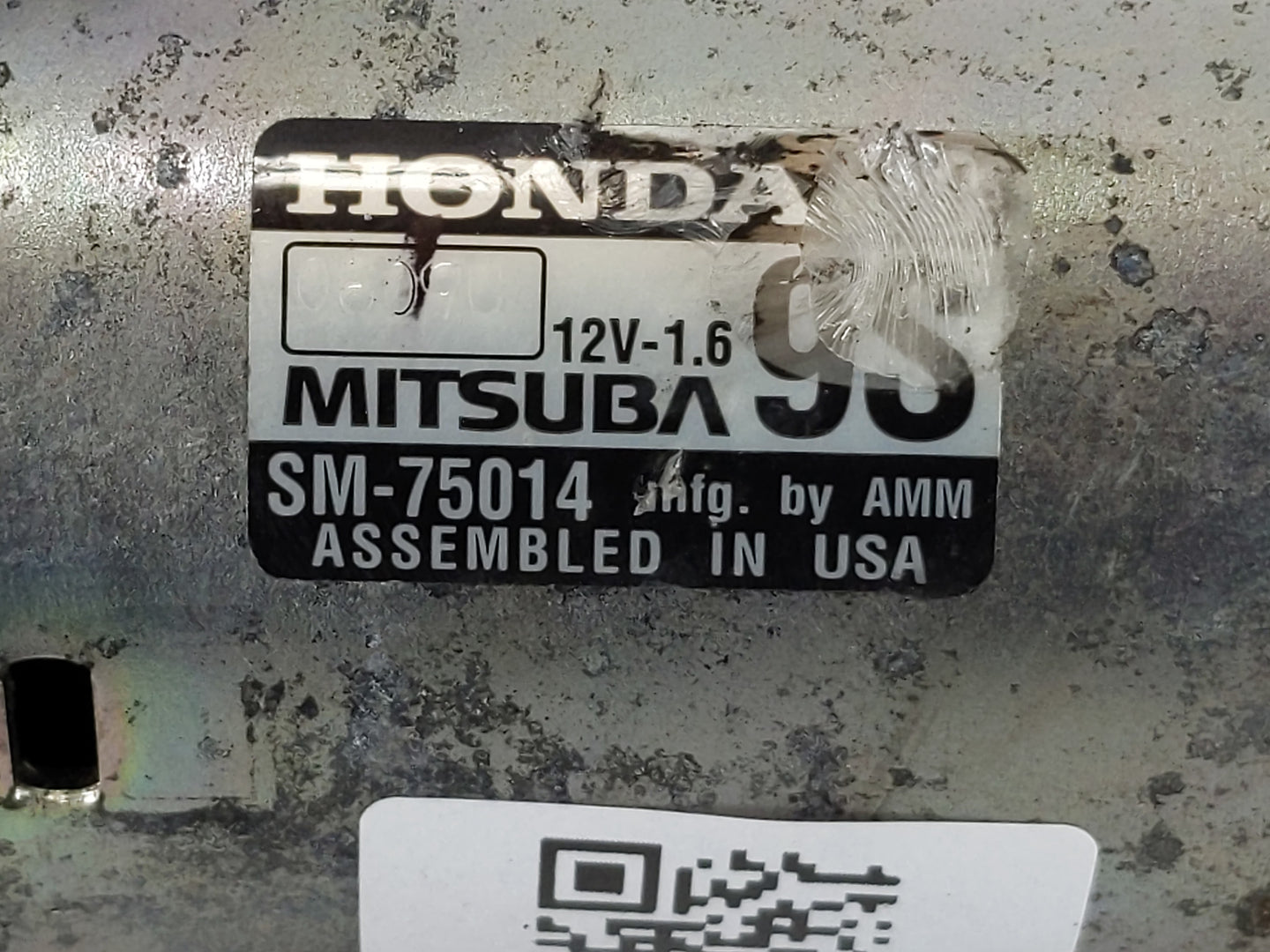 2018-2020 Honda Accord Car Starter Motor Solenoid OEM P/N:SM-75014 Fits Fits 2018 2019 2020 OEM Used Auto Parts - Oemusedaut