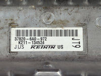 2018-2020 Honda Accord PCM Engine Control Computer ECU ECM PCU OEM P/N:37820-6A0-972 Fits Fits 2018 2019 2020 OEM Used Auto 