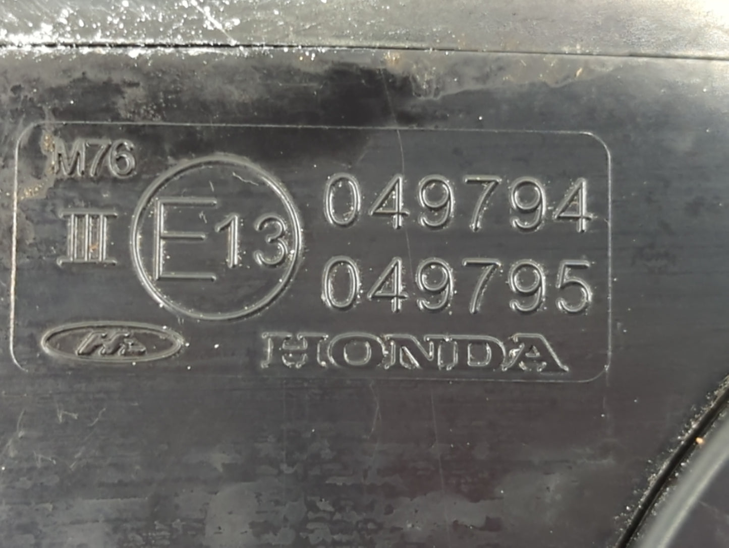 2018-2022 Honda Accord Side Mirror Replacement Driver Left View Door Mirror P/N:E13049794 Fits Fits 2018 2019 2020 2021 2022