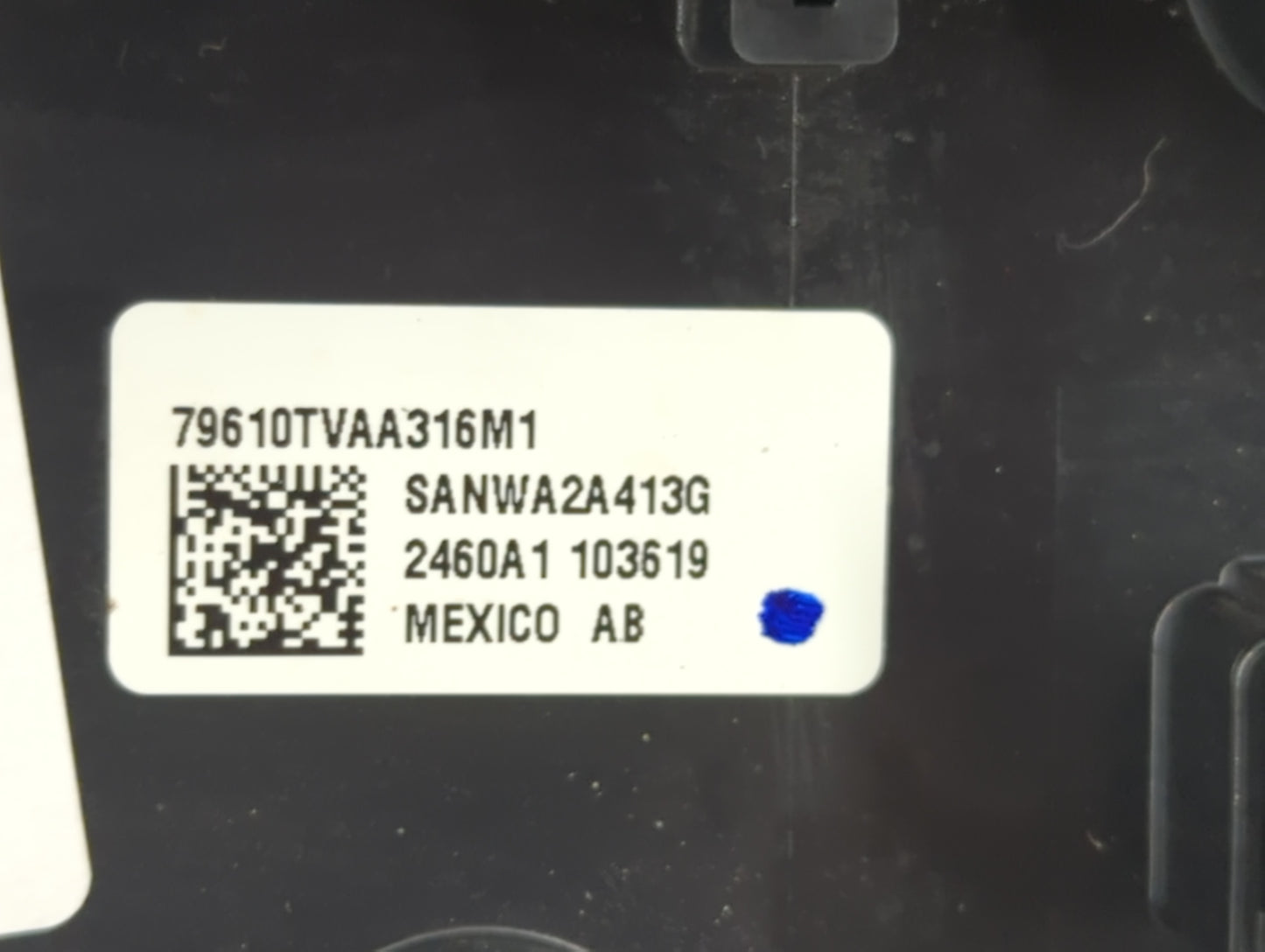 2018-2022 Honda Accord Climate Control Module Temperature AC/Heater Replacement P/N:79610TVAA316M1 Fits OEM Used Auto Parts 