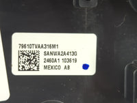 2018-2022 Honda Accord Climate Control Module Temperature AC/Heater Replacement P/N:79610TVAA316M1 Fits OEM Used Auto Parts 