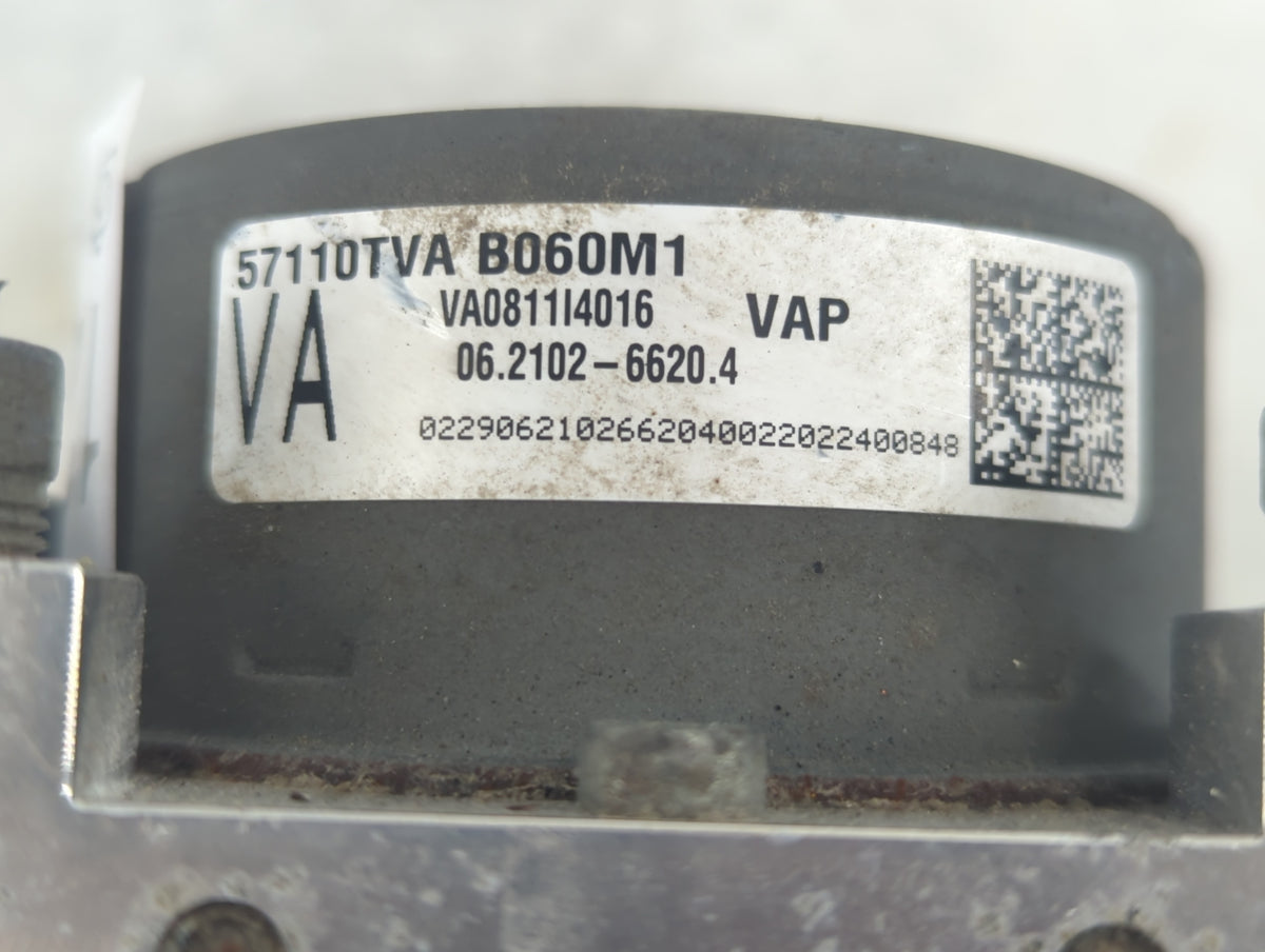 2018-2020 Honda Accord Anti-Lock Brake ABS Pump Module Actuator OEM P/N:57110TVA B060M1 Fits Fits 2018 2019 2020 OEM Used Au