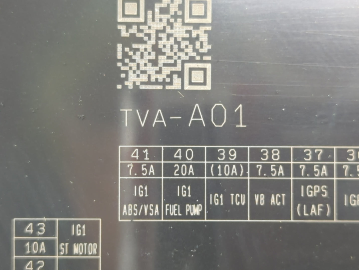 2018-2020 Honda Accord Fusebox Fuse Box Panel Relay Module Fits Fits 2018 2019 2020 OEM Used Auto Parts - Oemusedautoparts1.