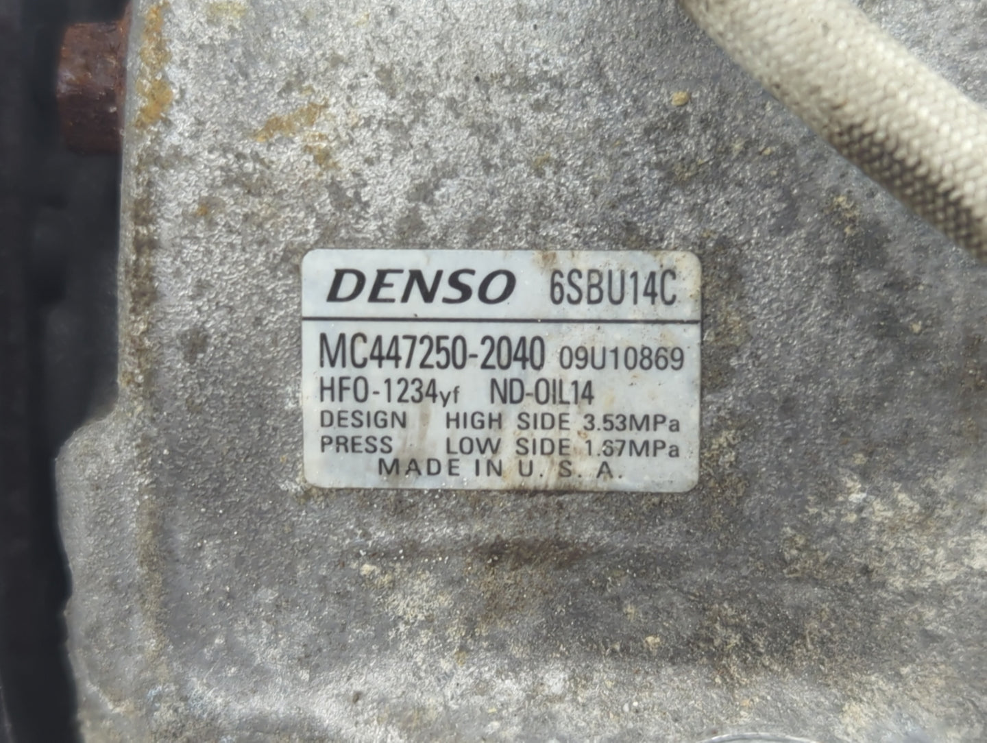2018-2022 Honda Accord Air Conditioning A/c Ac Compressor Oem - Oemusedautoparts1.com