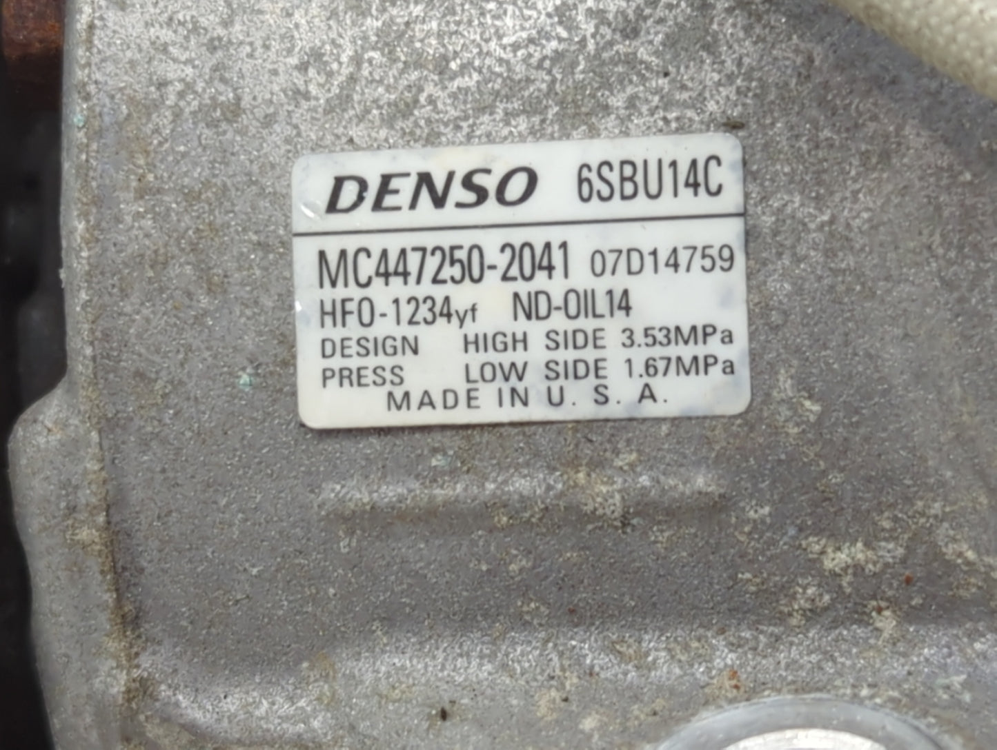 2018-2022 Honda Accord Air Conditioning A/c Ac Compressor Oem - Oemusedautoparts1.com