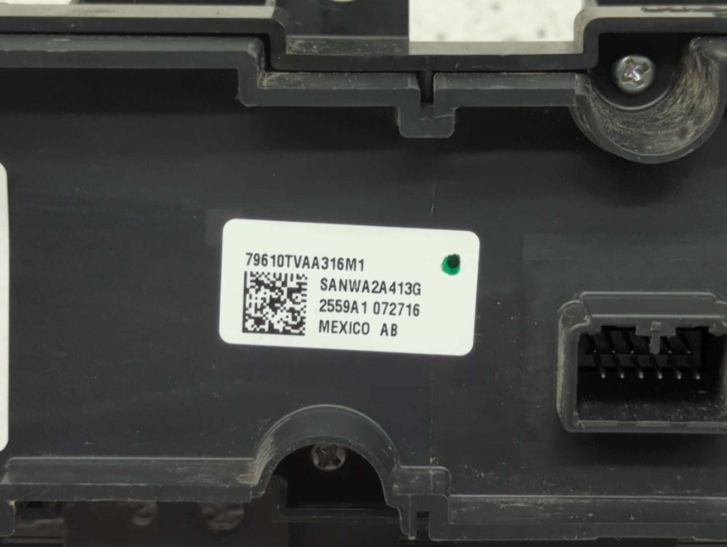 2018-2022 Honda Accord Climate Control Module Temperature AC/Heater Replacement P/N:79610TVAA316M1 Fits OEM Used Auto Parts 