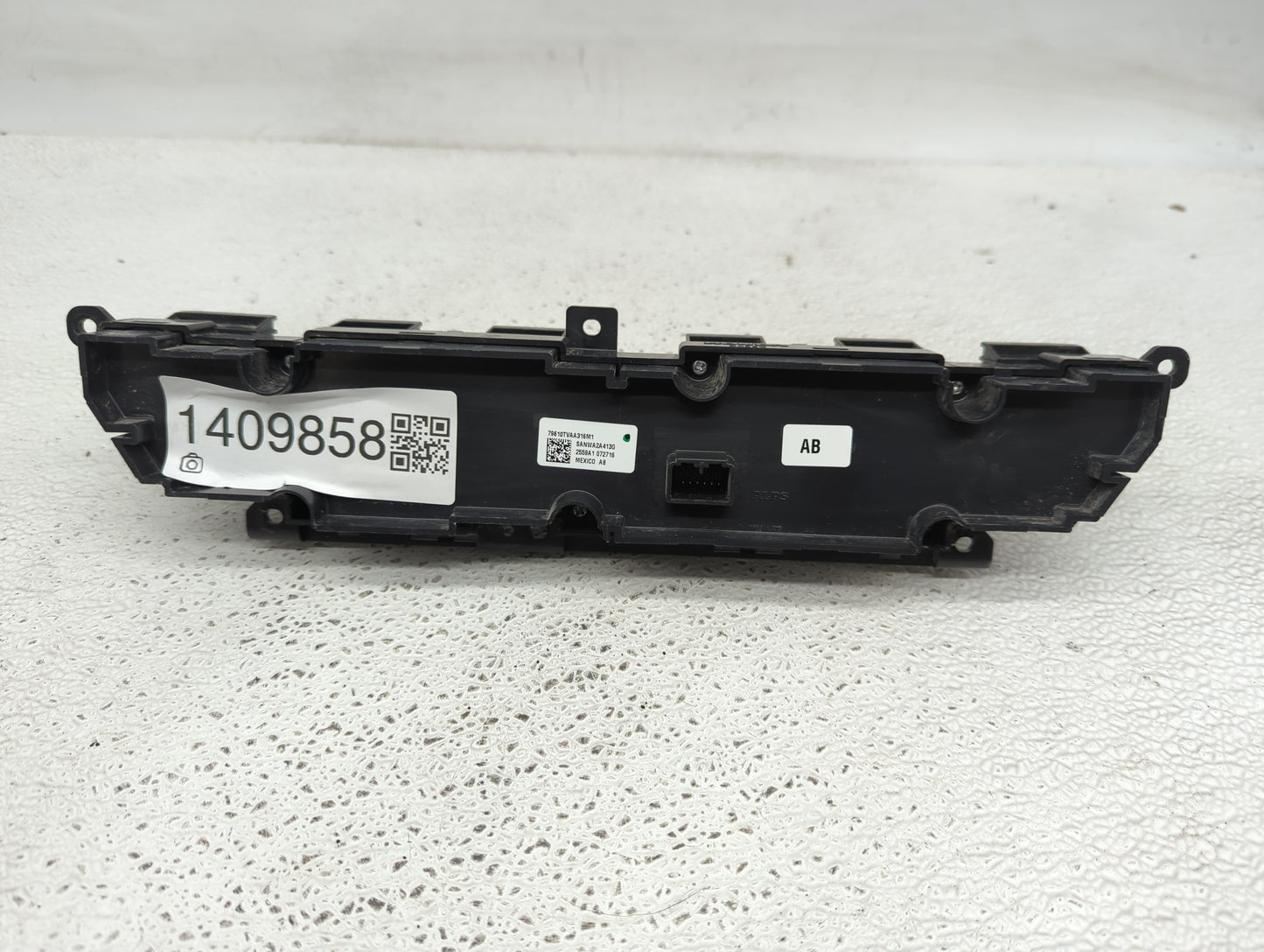 2018-2022 Honda Accord Climate Control Module Temperature AC/Heater Replacement P/N:79610TVAA316M1 Fits OEM Used Auto Parts 