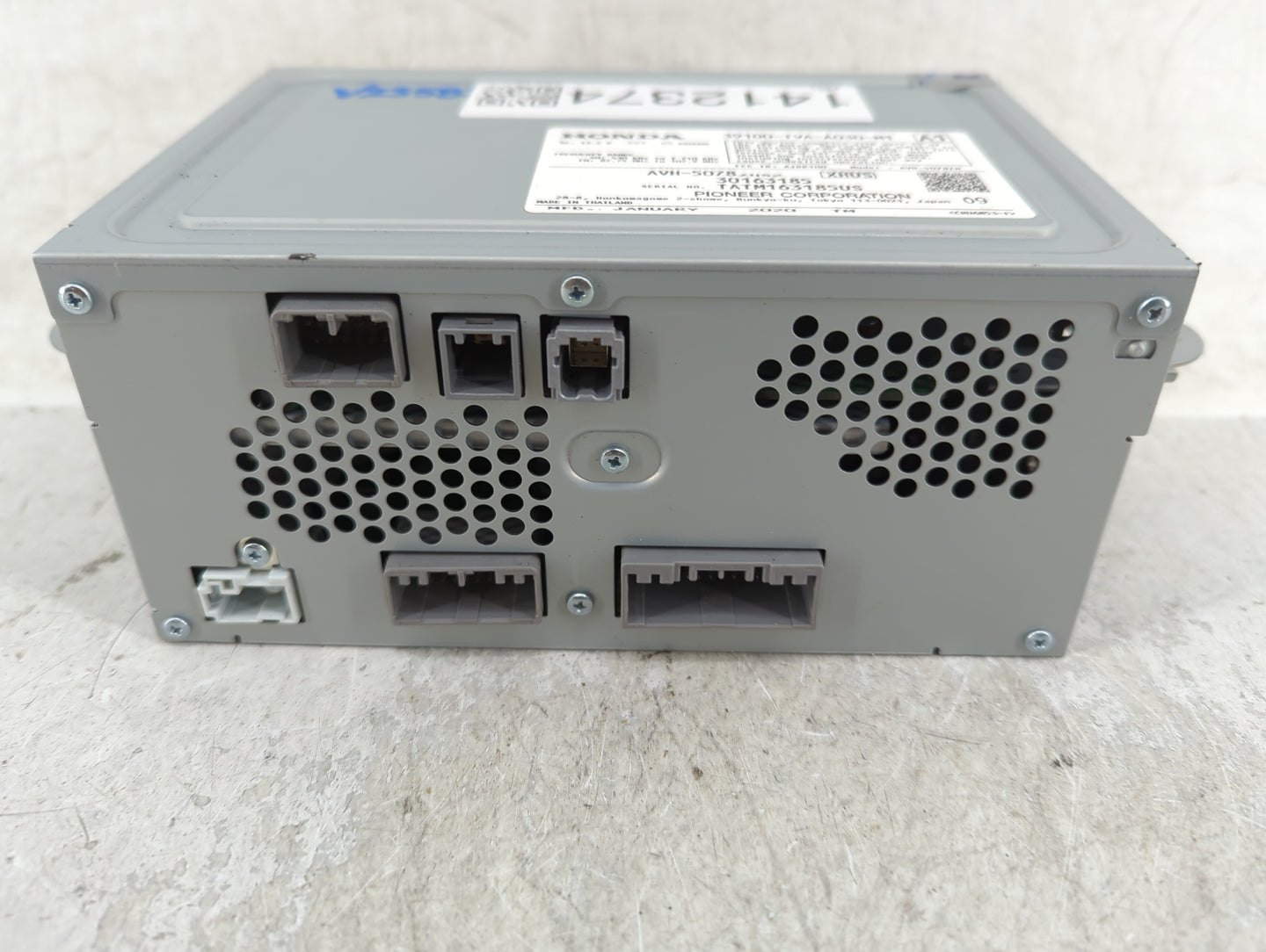 2018-2020 Honda Accord Radio AM FM Cd Player Receiver Replacement P/N:39100-TVA-A03A-M1 Fits Fits 2018 2019 2020 OEM Used Au