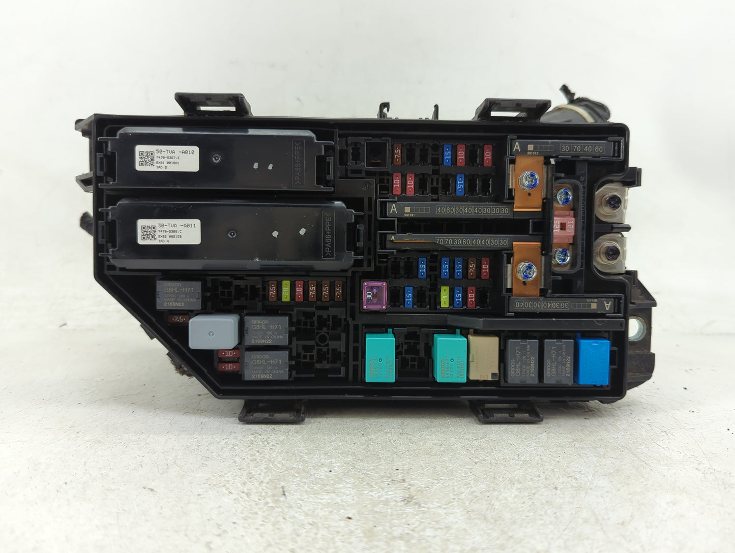 2018-2020 Honda Accord Fusebox Fuse Box Panel Relay Module P/N:30-TVA 50-TVA Fits Fits 2018 2019 2020 OEM Used Auto Parts - 